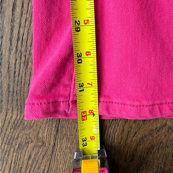 Lee SIZE 27 Hot Pink High Waist Flare Jeans Denim Pants - Picture 9 of 10